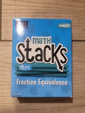 EAI Education Match Stacks Fraction Equivalence Grades 3-5